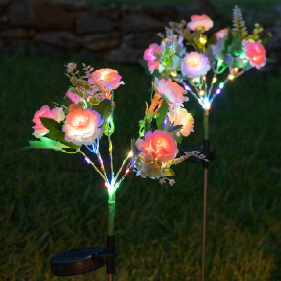 Solar Rose Decoration